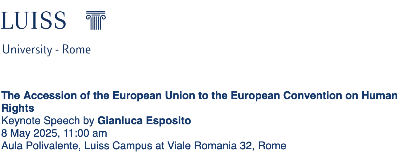 The Accession of the European Union to the European Convention on Human Rights